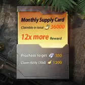 月卡 Monthly Card